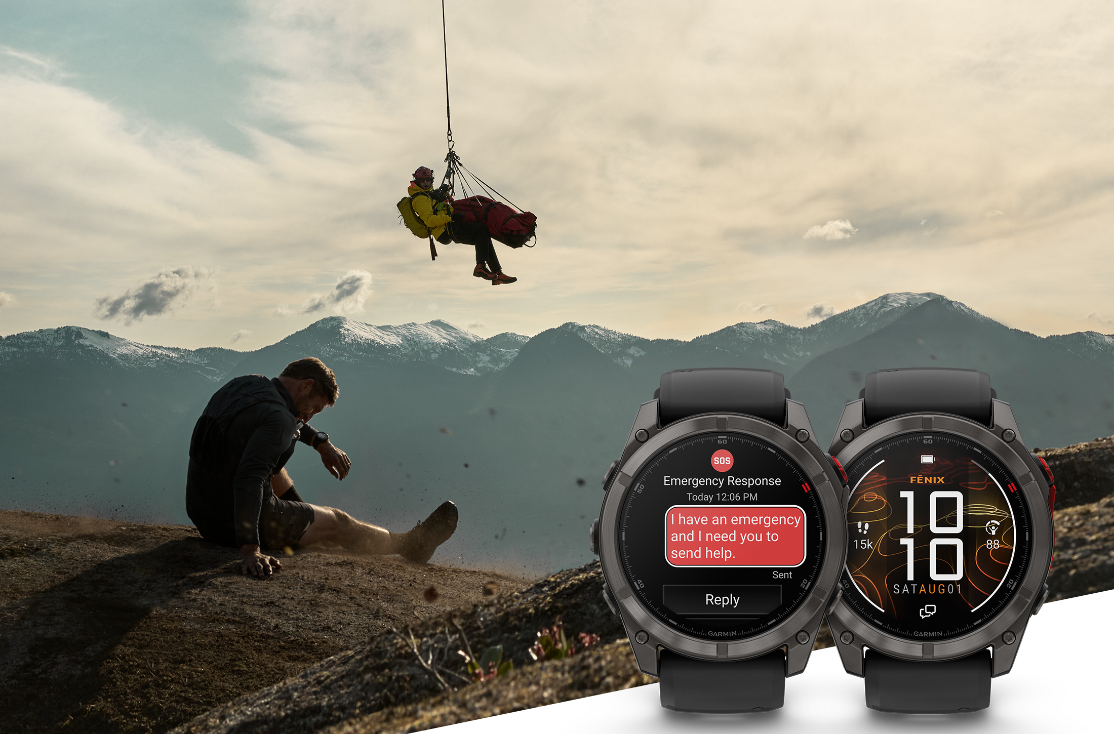 4. Garmin inReach通訊科技，支援雙向訊息傳輸、分享LiveTrack、位置追蹤、定位回報，打造業界最完整的戶外安全生態系。